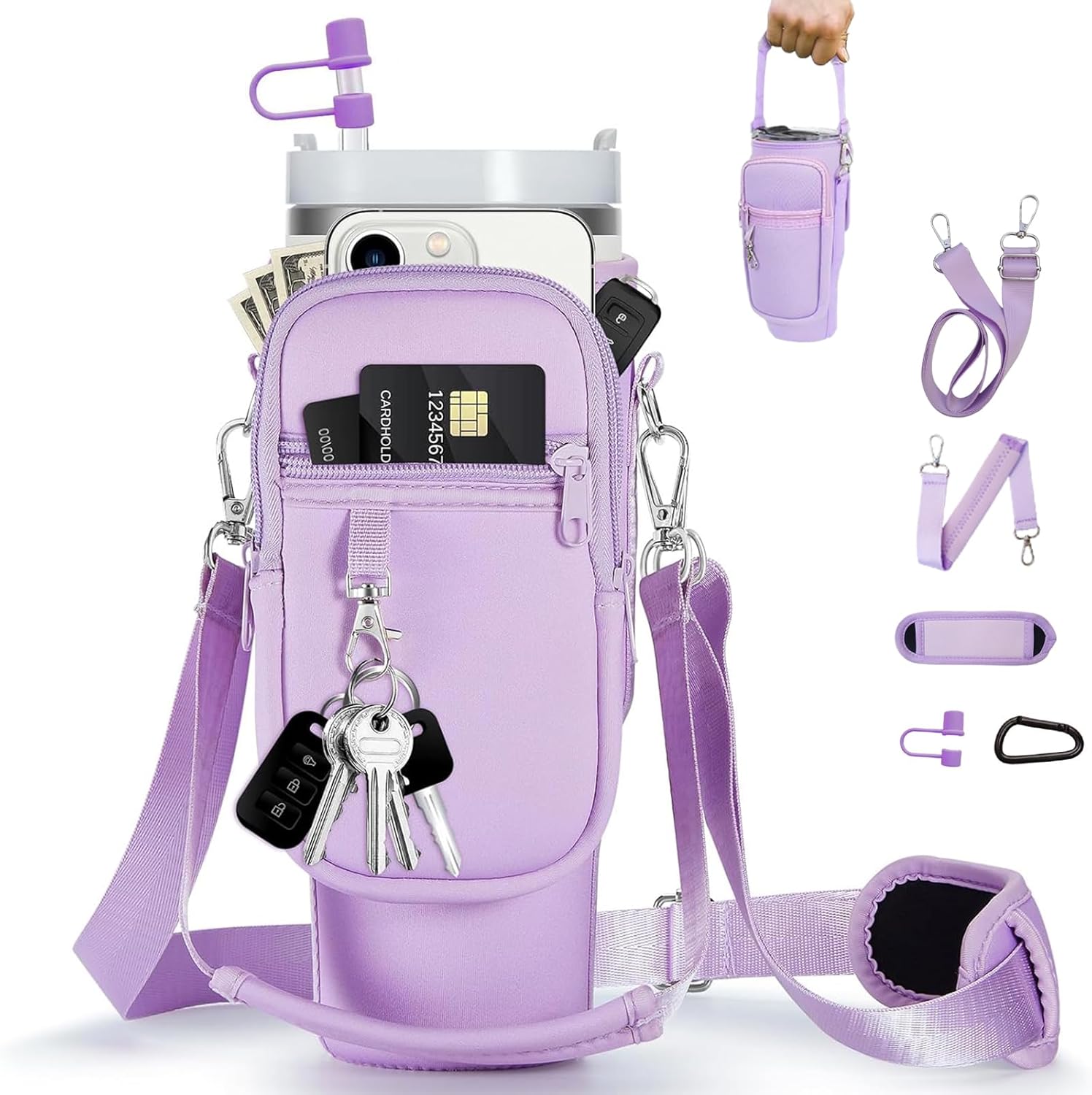 Stylish Tumbler Carrier Bag